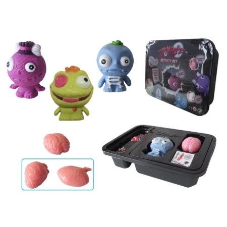 Zombeezz Masa Plastyczna Typu Slime Figurka Sztuczna Krew Organy Zombi